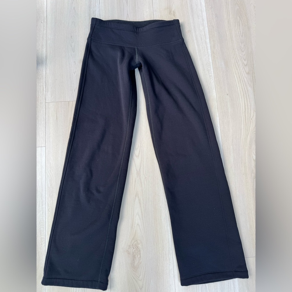 Athleta Black Winter Yoga Pants